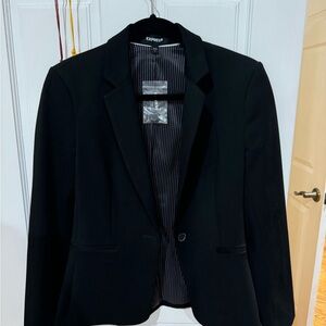 Express Women's Classic Black Suit Jacket